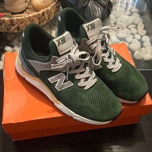 New Balance X-90 Green Yellow Silver